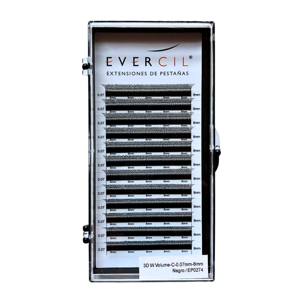 Extensiones de pestañas 3D W Volume